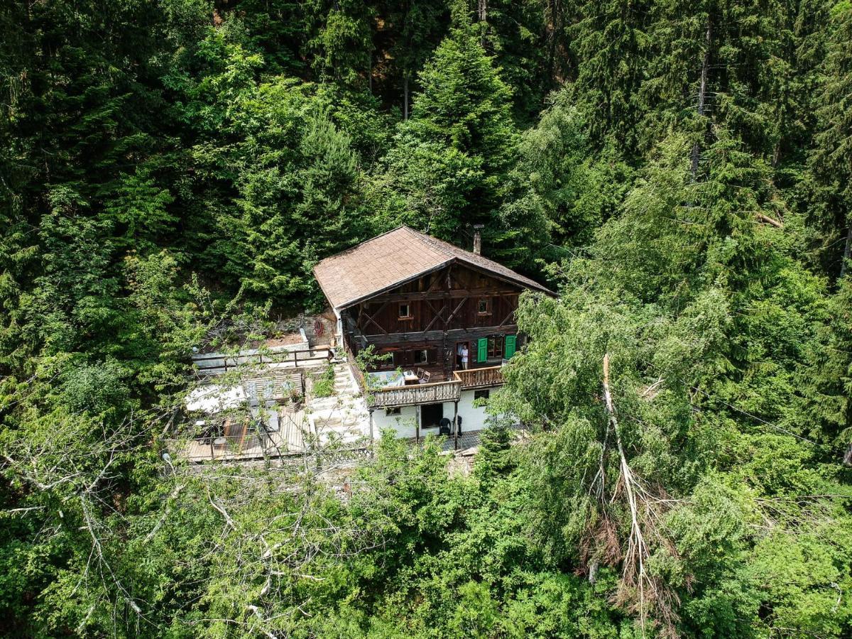 Knottn Hüttl, St. Pankraz/Ulten, Nähe Meran Exterior foto