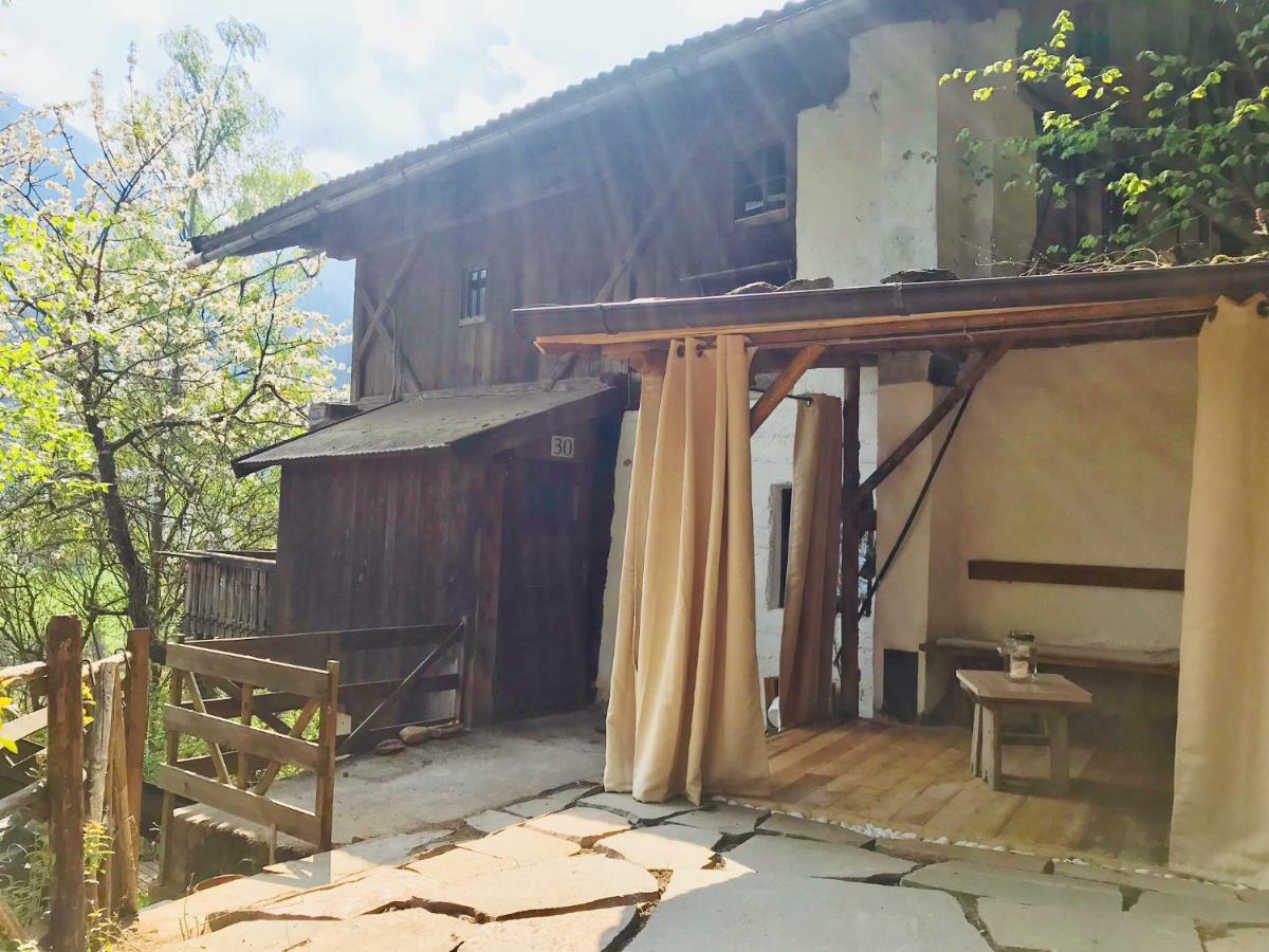Knottn Hüttl, St. Pankraz/Ulten, Nähe Meran Exterior foto