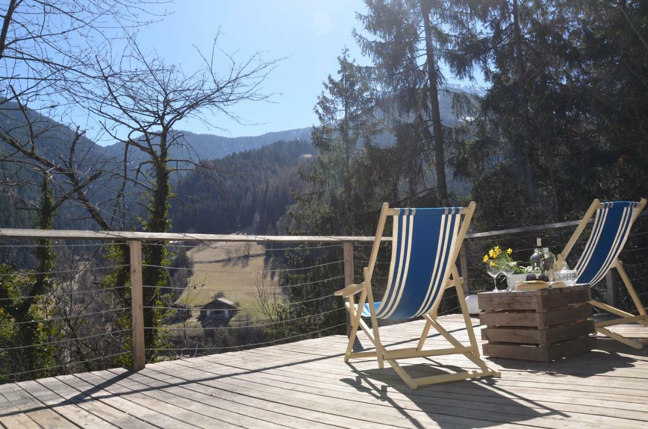 Knottn Hüttl, St. Pankraz/Ulten, Nähe Meran Exterior foto
